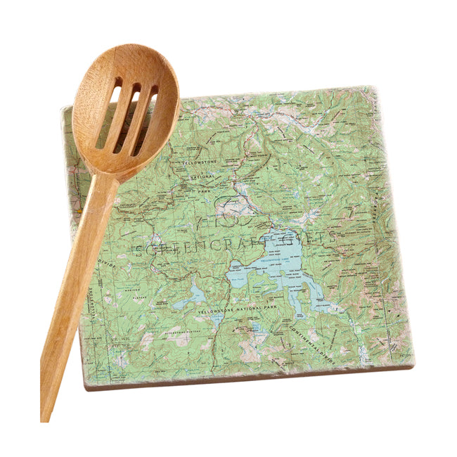 Yellowstone National Park-  Marble Trivet