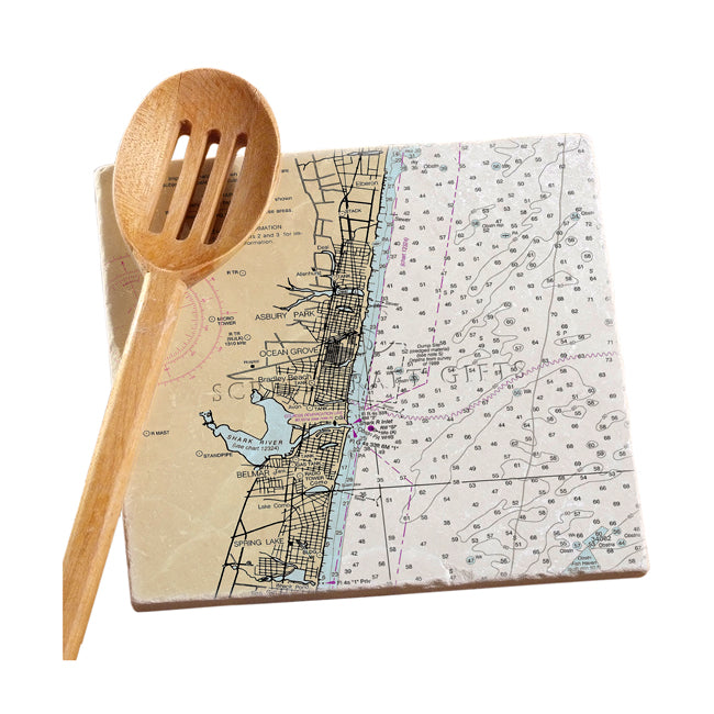 Ocean Grove, NJ  - Marble Trivet