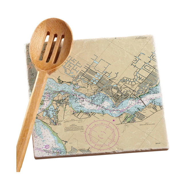 Cape Coral, FL - Marble Trivet