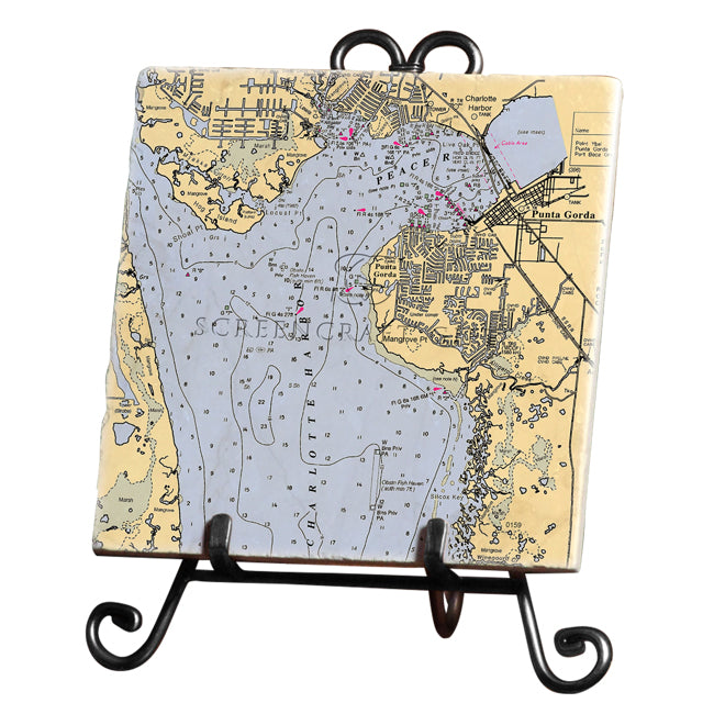 Punta Gorda, FL- Marble Trivet