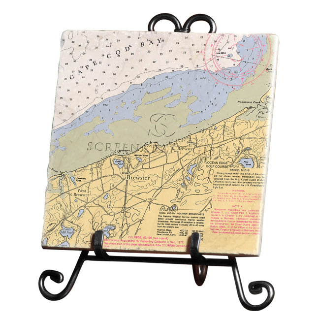 Brewster,  MA - Marble Trivet