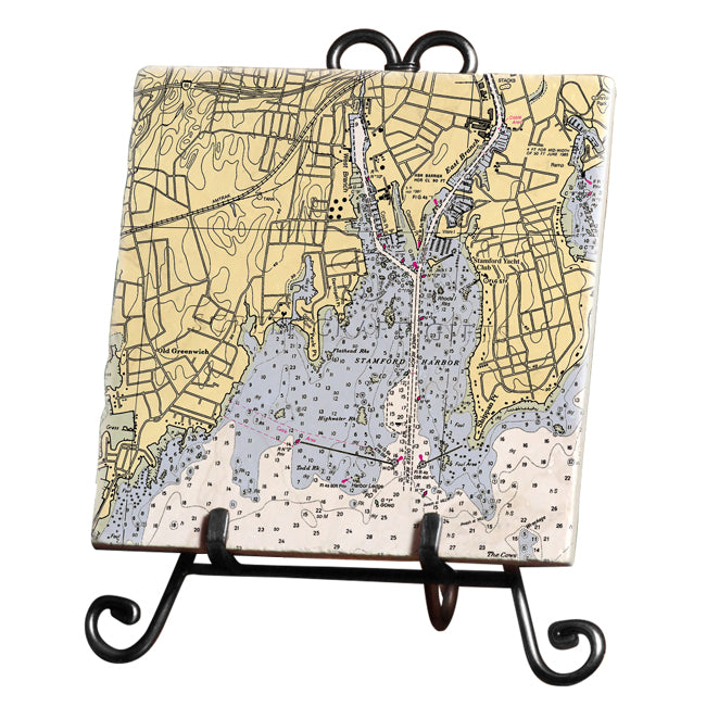 Stamford, CT - Marble Trivet