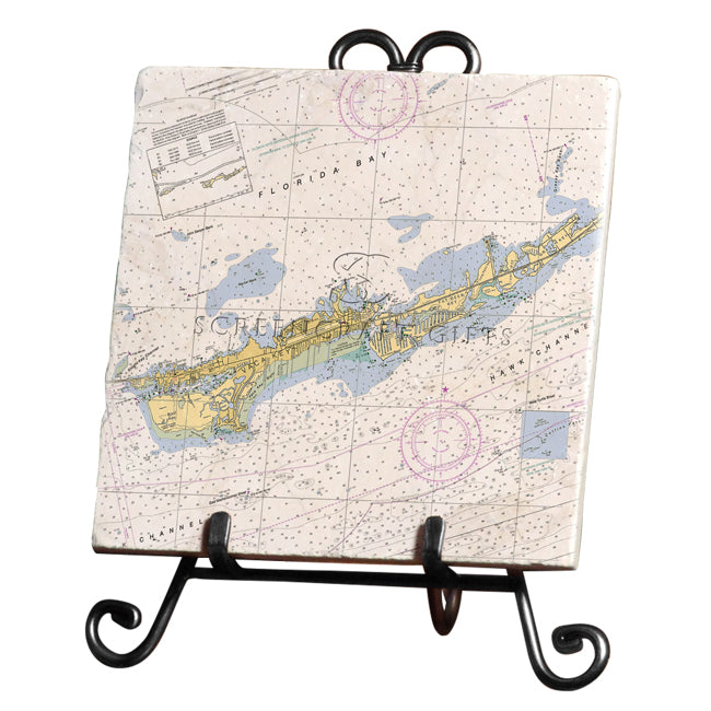 Marathon, FL - Marble Trivet