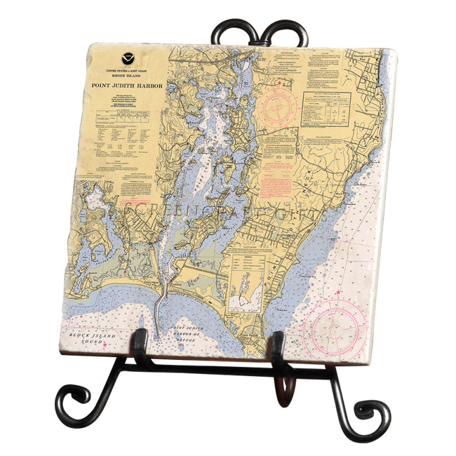 Point Judith, RI- Marble Trivet