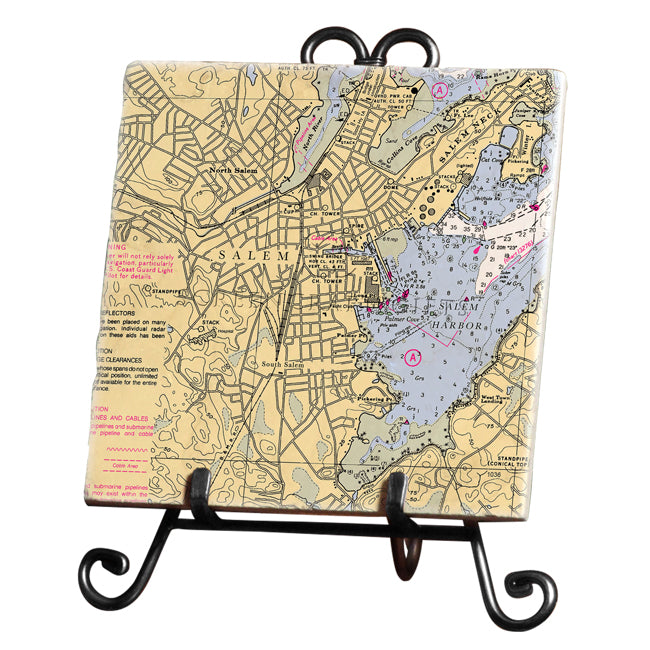 Salem, MA- Marble Trivet