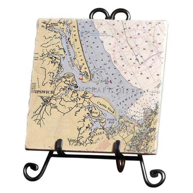 Ipswich, MA- Marble Trivet