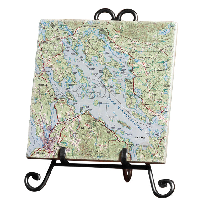 Lake Winnipesaukee, NH -  Marble Trivet
