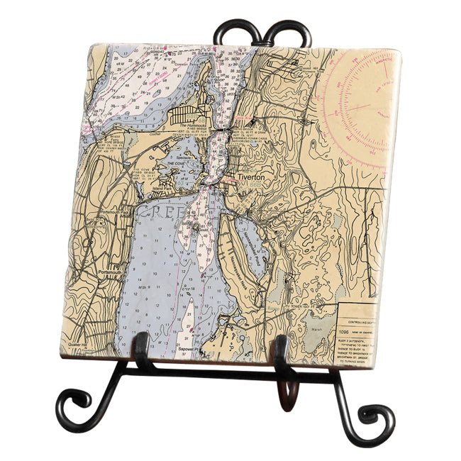 Tiverton, RI - Marble Trivet
