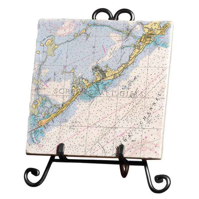 Islamorada, FL- Marble Trivet