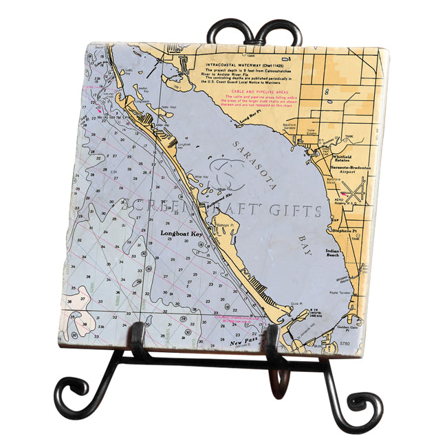 Longboat Key, FL - Marble Trivet