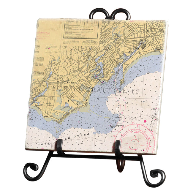Fairfield, CT- Marble Trivet