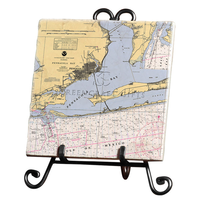 Pensacola, FL- Marble Trivet