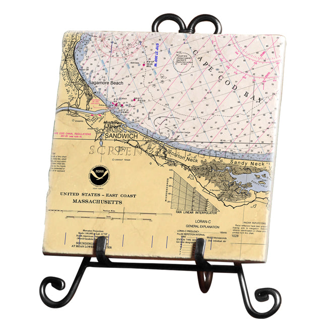 Sandwich, MA - Marble Trivet
