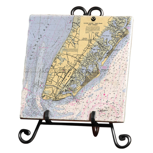 Cape May, NJ- Marble Trivet