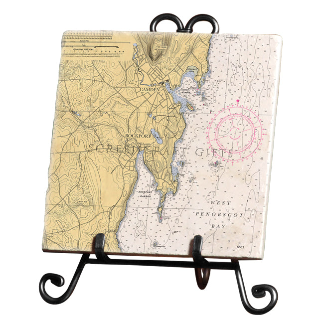 Rockport, ME - Marble Trivet