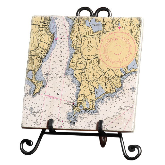 Little Compton, RI - Marble Trivet