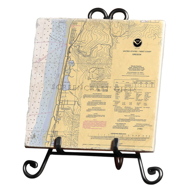 Rockaway, OR- Marble Trivet