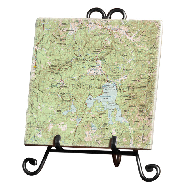 Yellowstone National Park-  Marble Trivet
