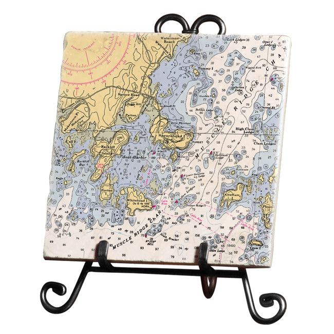 Spruce Head, ME- Marble Trivet