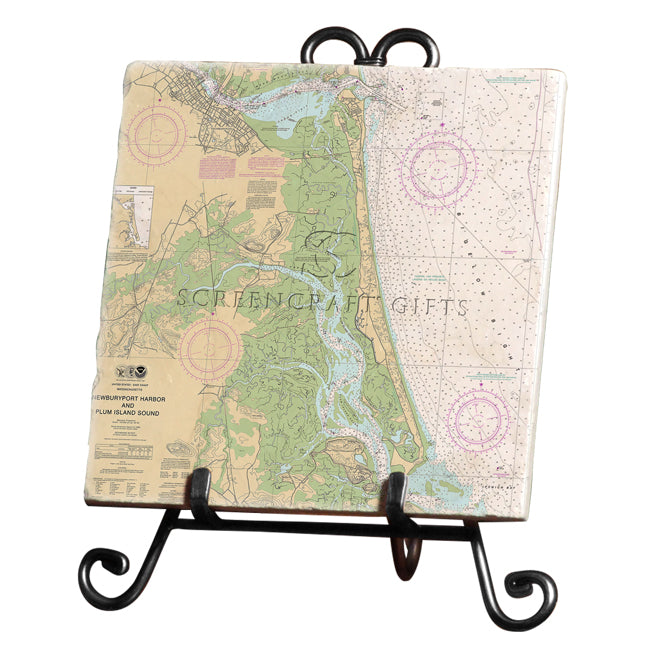 Plum Island, MA- Marble Trivet