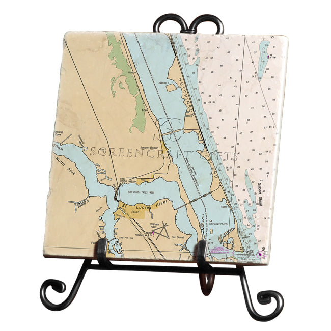 Jensen Beach, FL- Marble Trivet