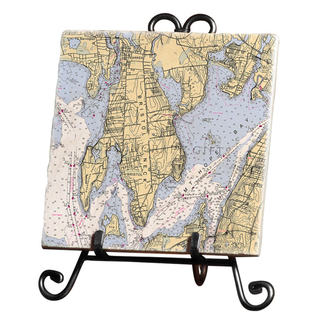 Bristol, RI- Marble Trivet