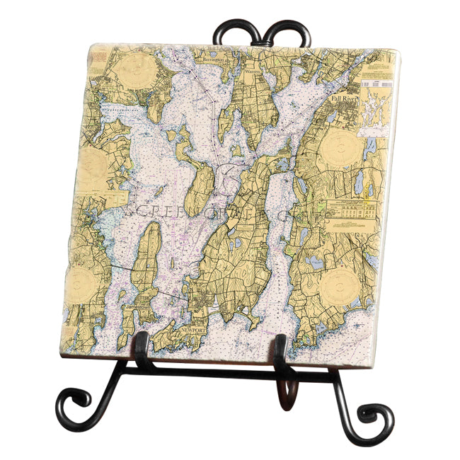 Narragansett Bay- Marble Trivet