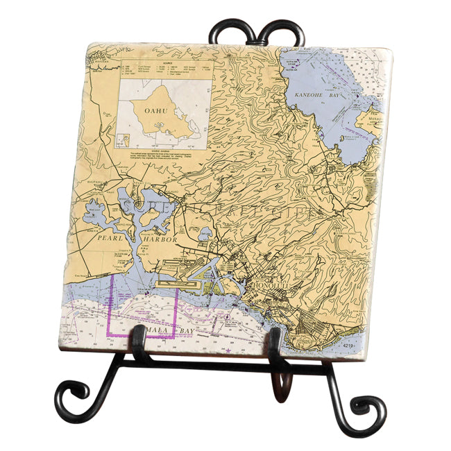 Pearl Harbor - Marble Trivet
