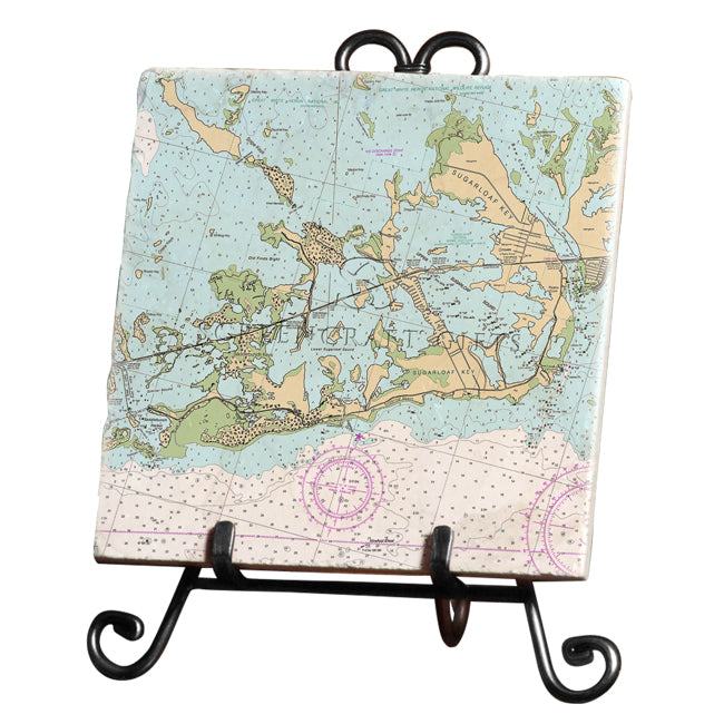 Sugarloaf Key, FL  - Marble Trivet