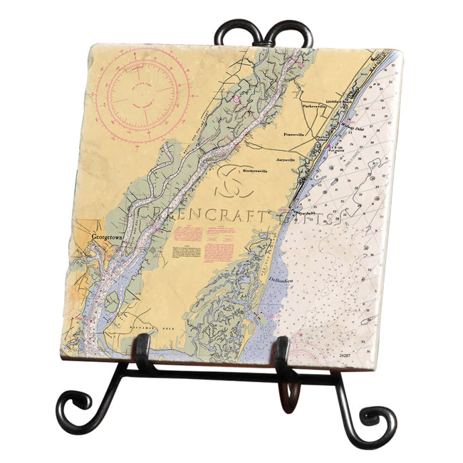 DeBordieu, SC - Marble Trivet