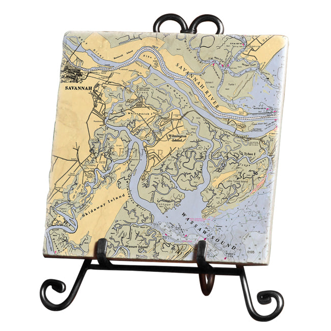 Savannah, GA- Marble Trivet