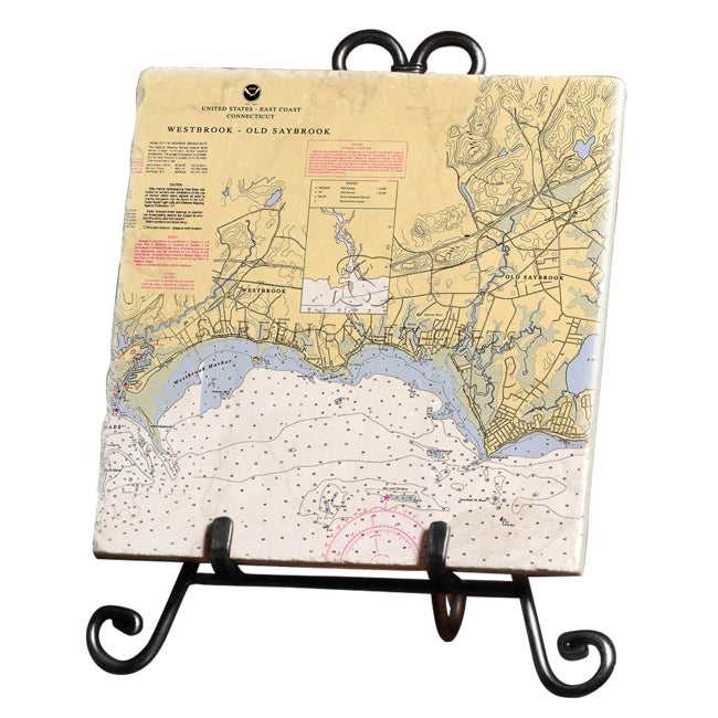 Westbrook, CT- Marble Trivet