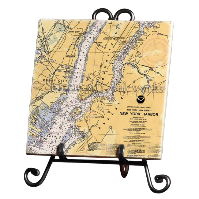 New York, NY - Marble Trivet