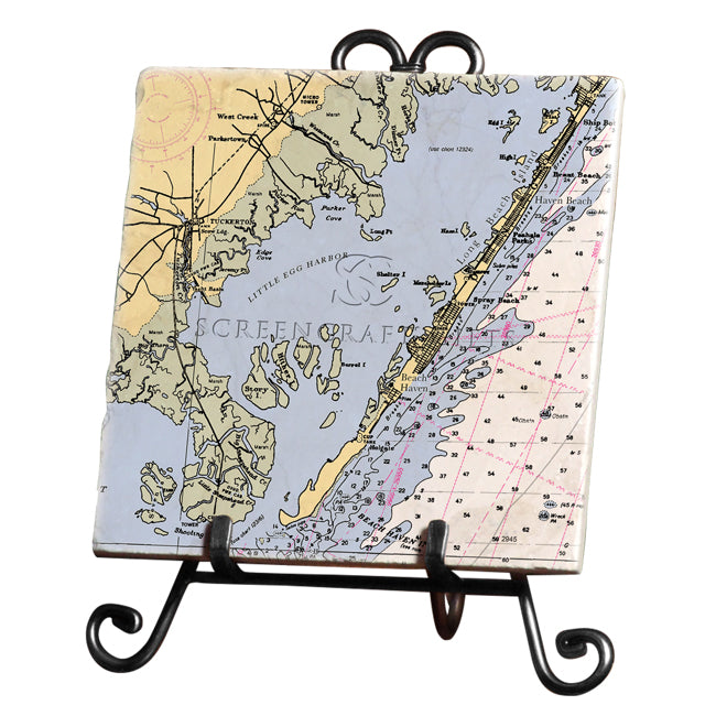 Beach Haven, NJ- Marble Trivet