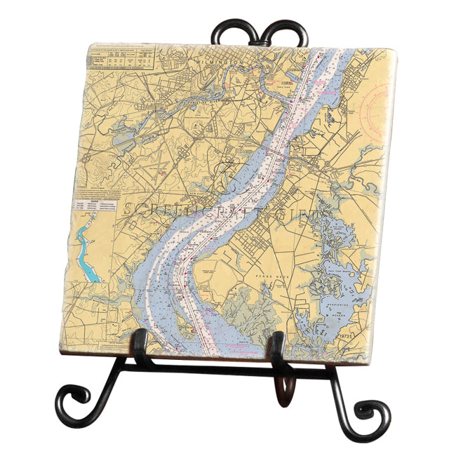 Wilmington, DE- Marble Trivet