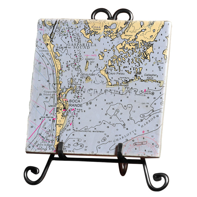 Boca Grande, FL- Marble Trivet