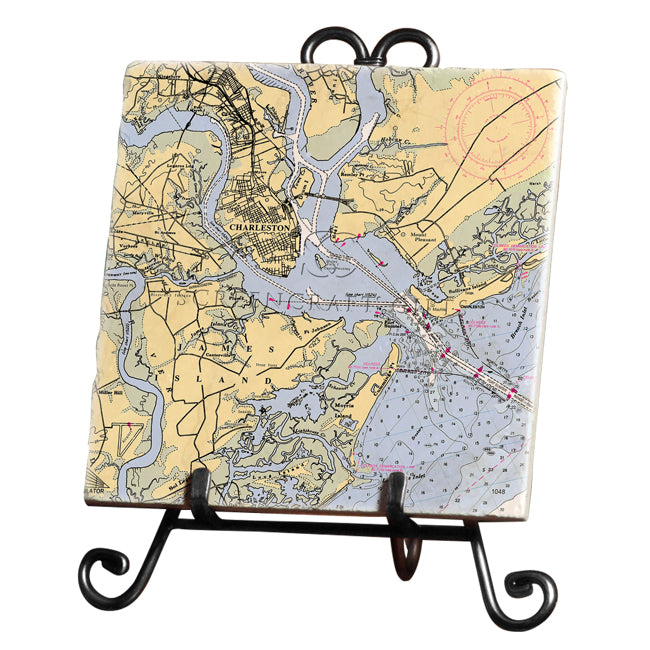 Charleston, SC - Marble Trivet
