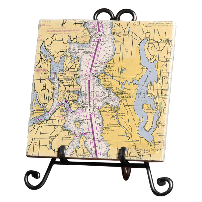 Seattle, WA- Marble Trivet