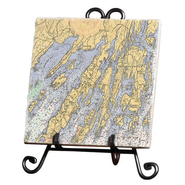 Harpswell, ME- Marble Trivet