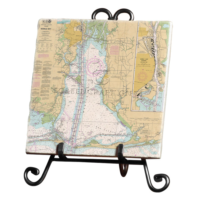 Mobile, AL - Marble Trivet