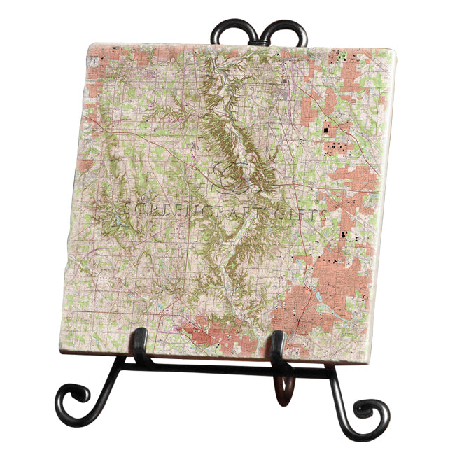 Cuyahoga Valley National Park-  Marble Trivet