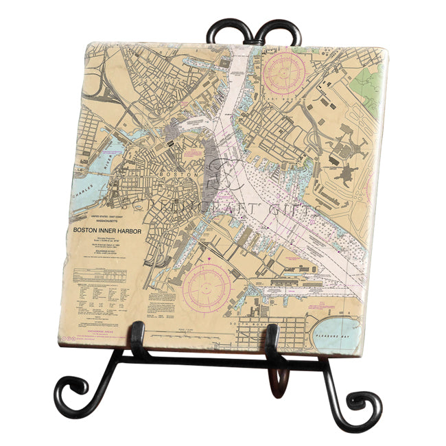 Boston, MA - Marble Trivet