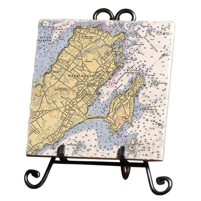 Marblehead, MA- Marble Trivet
