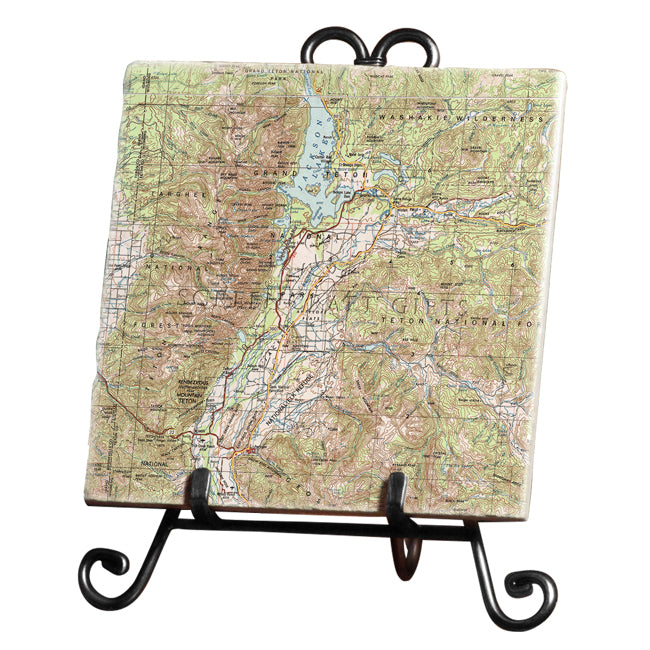 Grand Teton National Park-  Marble Trivet