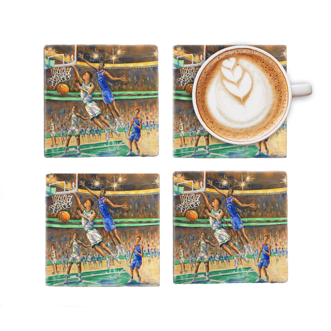 Boston Sports - Marble Coasters