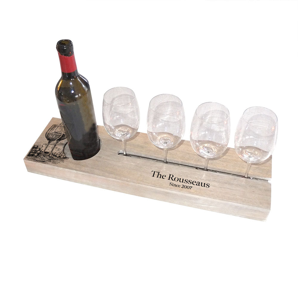 NEW! Personalized Wine Sketch Beverage Server