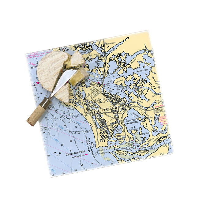 Marco Island, FL - Glass Prep and Serve Board