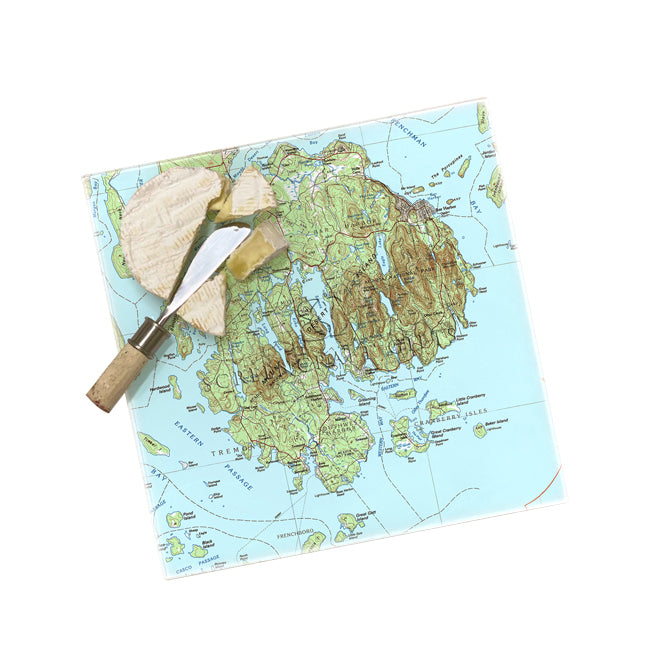 Acadia National Park-  Glass Prep and Serve Board