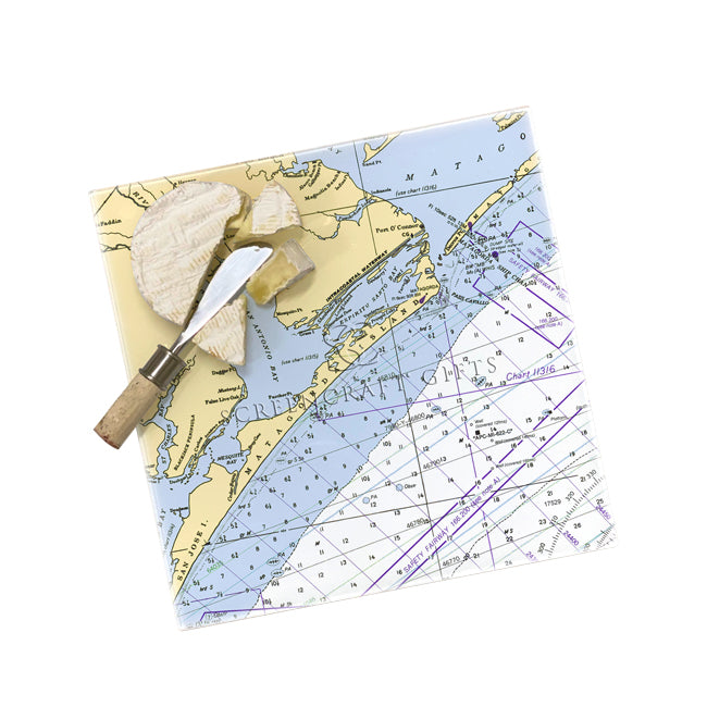 Matagorda Island, TX- Glass Prep and Serve Board