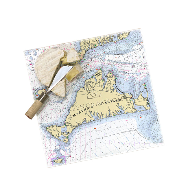 Martha's Vineyard, MA - Glass Prep and Serve Board